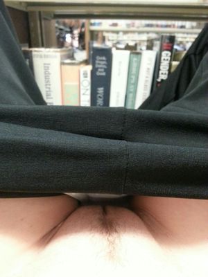 At the library