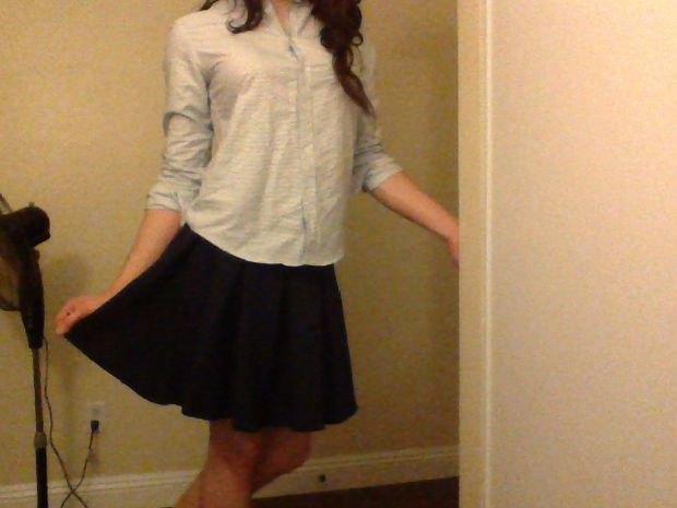 Cute crossdresser pic