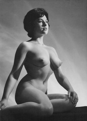June Palmer (1940-2004) , English model