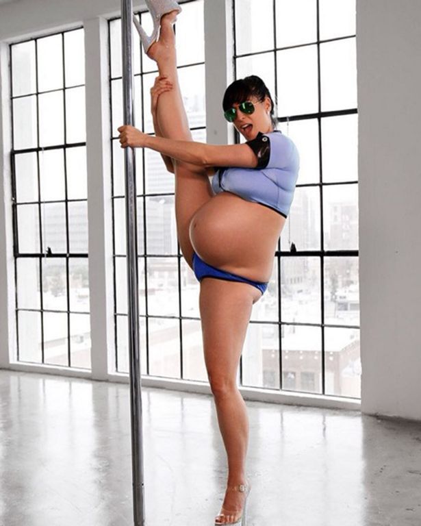 This Pregnant Pole Dancer’s Pole Routine Is Jaw-Droppingly Badass