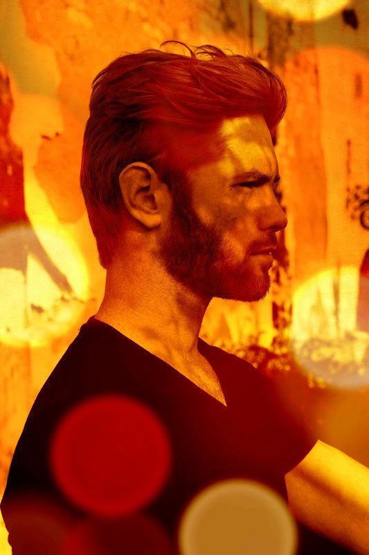 Filtered picture of HOT redhead Guy