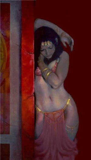 Exhausted from the night of fucking, Zaharah returns to her fellow harem-mates, who will cuddle her and make her come over and over, again.