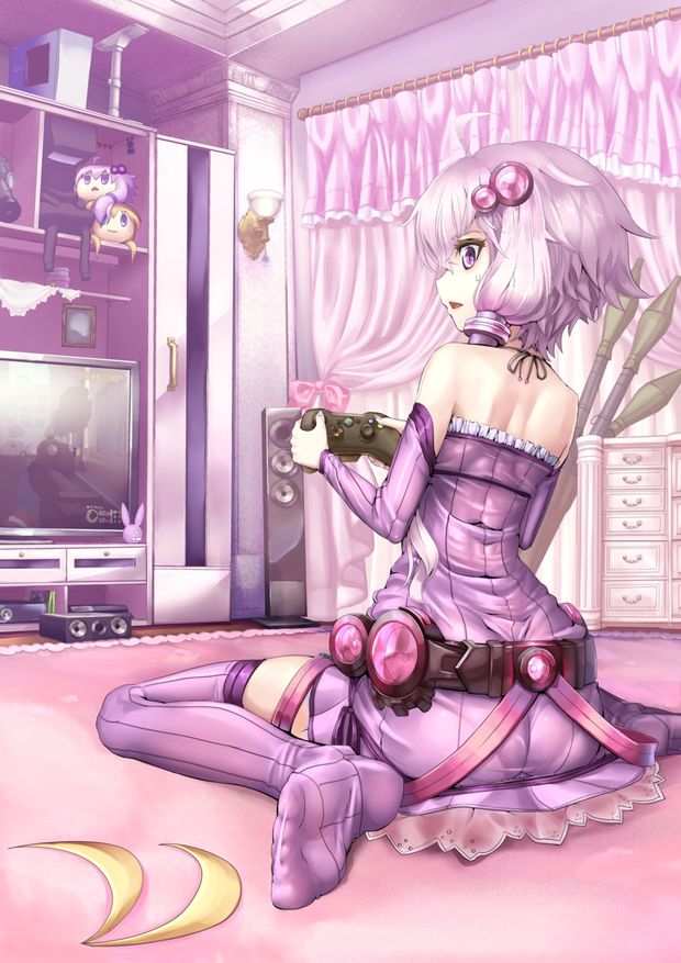 tsurumaki maki and yuzuki yukari (bit.trip runner, minecraft, payday (series), payday 2, vocaloid, and others) drawn by ninopal