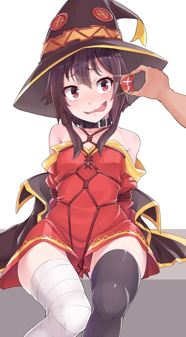megumin (kono subarashii sekai ni shukufuku wo!) drawn by konnyaku (kk-monmon)