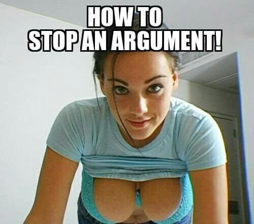 how to stop an arguement
