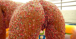 Photo with a beautiful booty