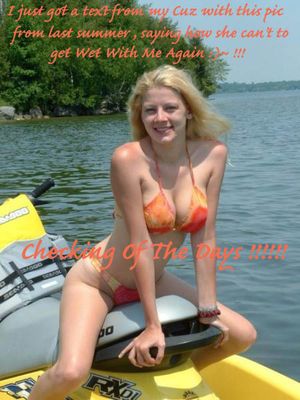 She's Not The Only One Checking Off The Days !!!