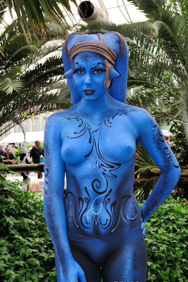 Star Wars Body Paint Cosplay