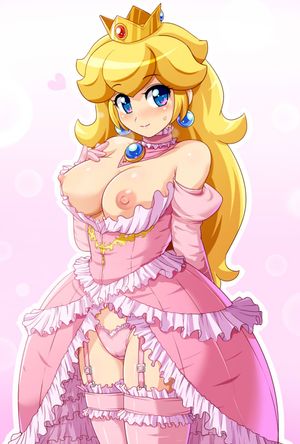 Princess Peach - by Konpeto