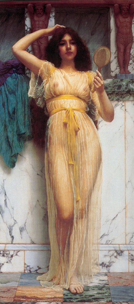 Odalisque, a woman who was a servant to the sex slaves of a harem.