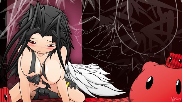 angel black hair