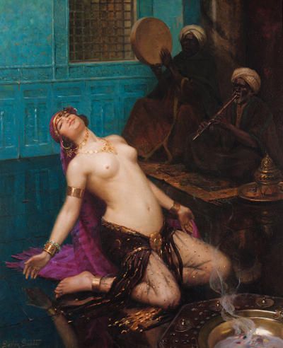 harem dancer by Gaston Guedy