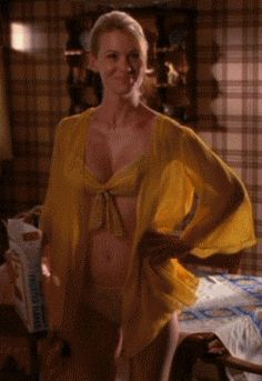 January Jones -1/78 -5'6''- 37-24-36''- 34C-Bra - 134lbs - 7-Shoe, Natural Cunnilingus! - Yum! Yum!