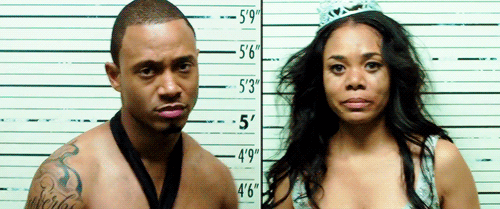 Is This Regina Hall, And Who's This Convict, With Her?.....