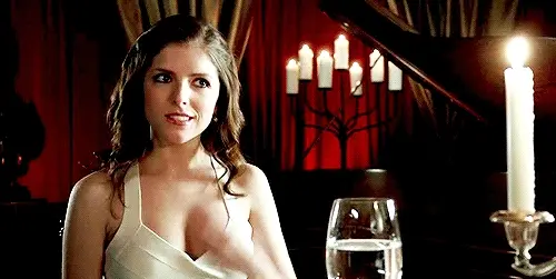 Anna Kendrick -8/85 -5'2''- 34-25-35''- 32B-Bra - 115lbs - 7-Shoe, Natural Babe, Eat That! - YUM!