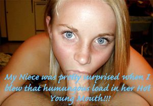 Don't Try To Talk With Your Mouth Full Sweetheart !!!