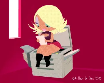 blonde_hair blue_eyes boots cleavage gif funny