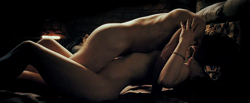 In her I thrust