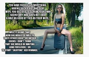 Hotwife's "on road" revenge