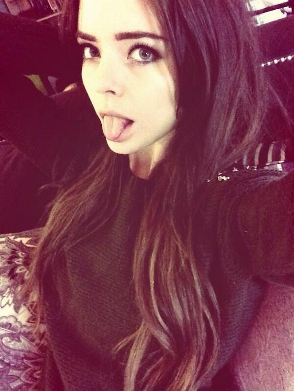 Black really suits her