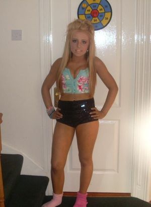 Blonde chav