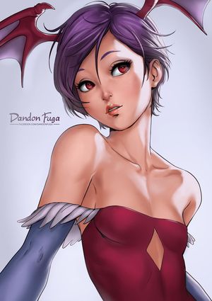 Lilith Aensland by dandonfuga