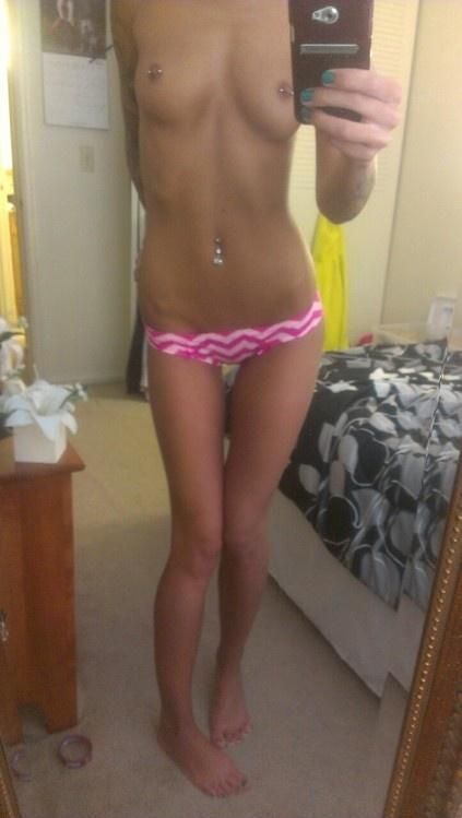 Amazing panties selfshot picture featuring hot teen homemade