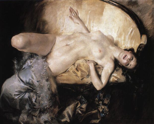 By Howard Chandler Christie, Odalisque
