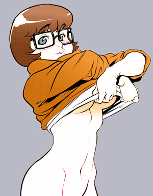 Toon Characters - Scooby-Doo - Velma Dinkley stripping