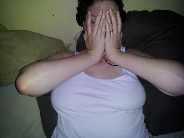 cuckold embarrassed wife