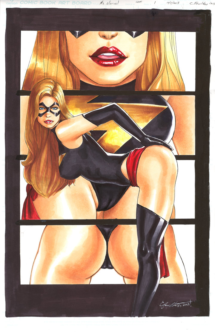 MS. MARVEL COMMISSION by daikkenaurora