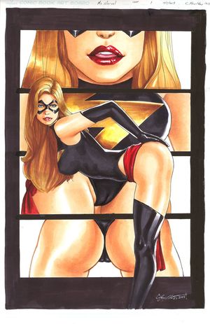 MS. MARVEL COMMISSION by daikkenaurora