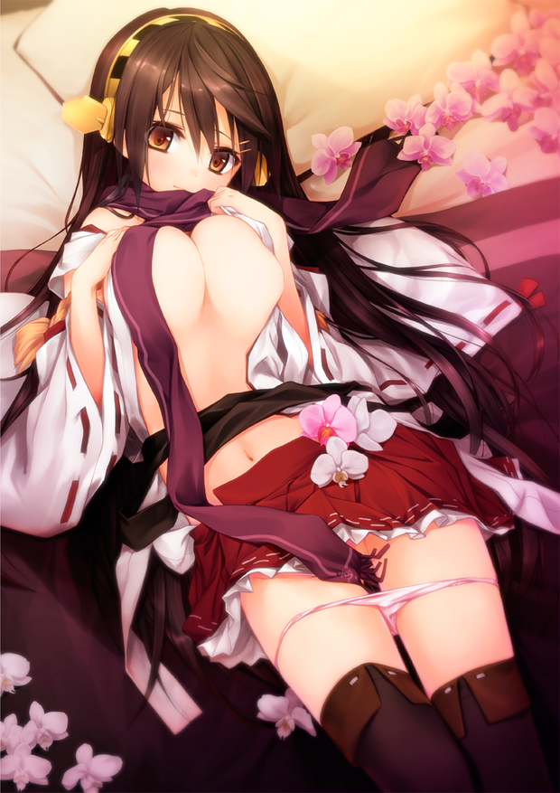 Kantai Collection - Haruna - by Ichikawa Noa
