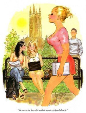 Cartoon Gallery - Dean's list