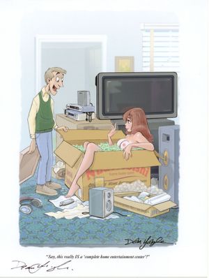 Cartoon Gallery - Home entertainment