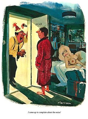 Cartoon Gallery - The noise