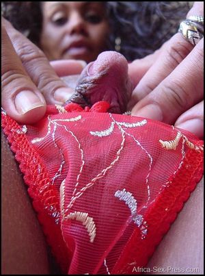 Enormous and Turgid Clitoris of an African Mature Mama …