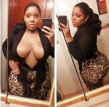 Black with a fat Ass and big Tits