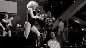 Lady Gaga, Petite Italian, With A Generous Italian Ass. Fucking Perfect.....Anal-ingus!!