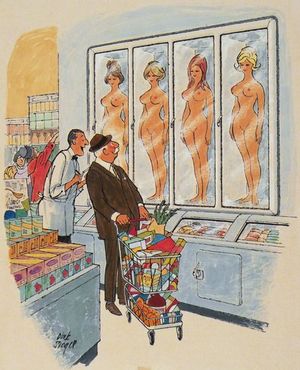 Cartoon Gallery - Shopping for women