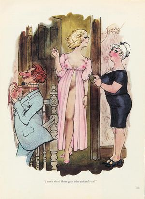 Cartoon Gallery - Eat and run