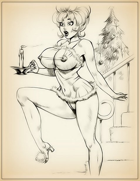 Toon Characters - Annie Fanny - Christmas tree