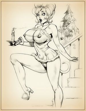 Toon Characters - Annie Fanny - Christmas tree