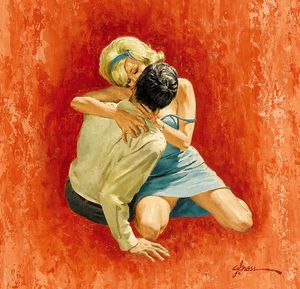 Art Of Women - Couples In Love - Burning desire