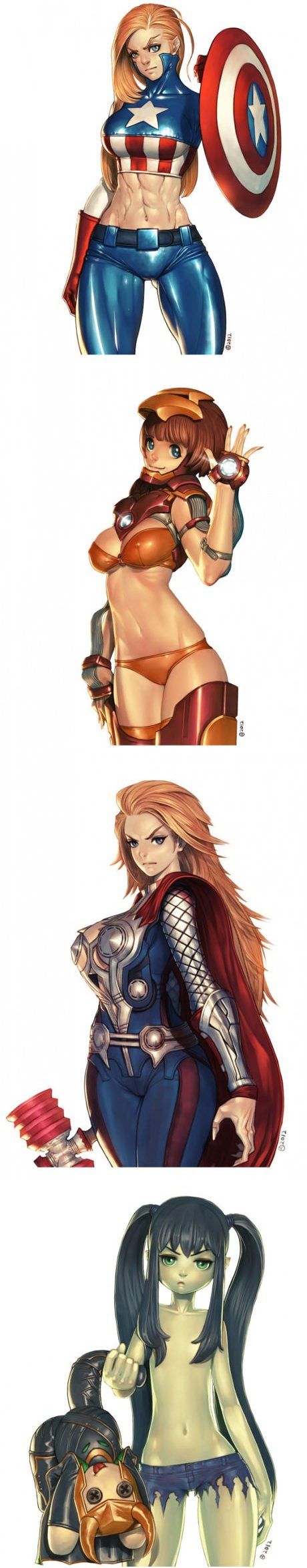 anime avengers