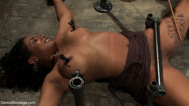 Clamped Tits and Whipped Torso