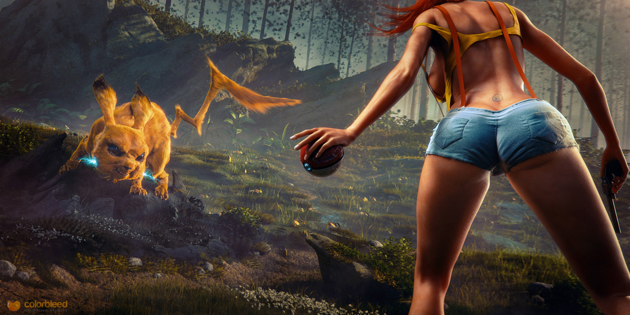 Misty vs Pikachu