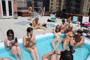 Gee! You never invite me to the fun parties.