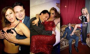 Andrea Diprè triplete hot Luana Borgia, Nadia Mori e Monica Maserati