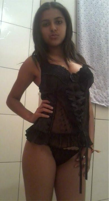 Beauty amateur dressed